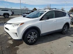 Salvage cars for sale at Littleton, CO auction: 2018 Toyota Rav4 LE