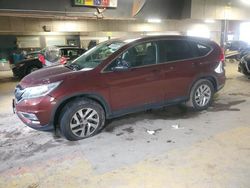 Salvage cars for sale at Indianapolis, IN auction: 2015 Honda CR-V EX