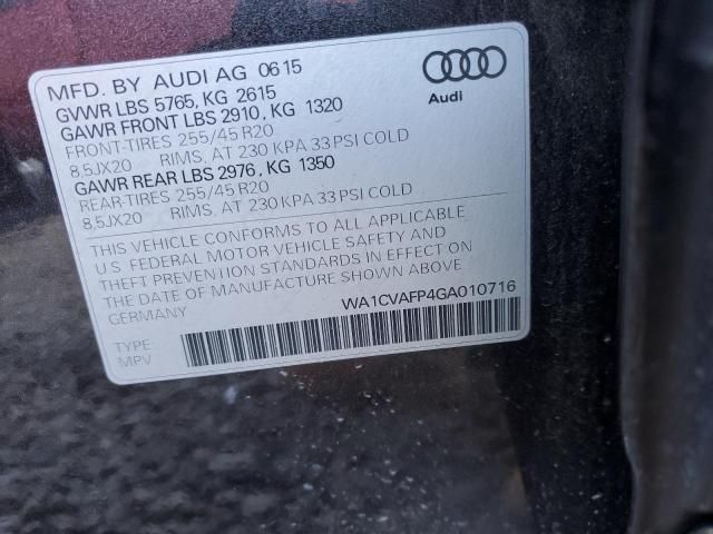 2016 Audi Q5 TDI Premium Plus