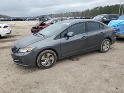 Salvage cars for sale at Greenwell Springs, LA auction: 2013 Honda Civic LX