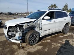 Jeep salvage cars for sale: 2020 Jeep Cherokee Limited