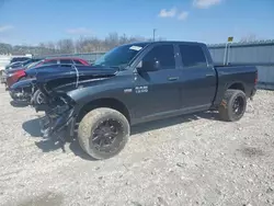 Salvage trucks for sale at Lawrenceburg, KY auction: 2015 Dodge RAM 1500 ST