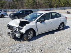 Salvage cars for sale at Gainesville, GA auction: 2012 Subaru Impreza