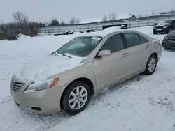 Salvage cars for sale at Columbia Station, OH auction: 2007 Toyota Camry Hybrid