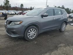 Salvage cars for sale at Gaston, SC auction: 2015 Nissan Rogue S