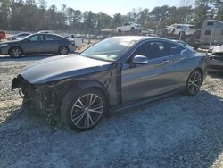 Salvage cars for sale at Ellenwood, GA auction: 2018 Infiniti Q60 Luxe 300