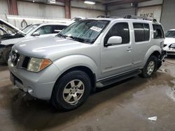 Salvage cars for sale at Elgin, IL auction: 2005 Nissan Pathfinder LE