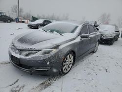 Salvage cars for sale at Pekin, IL auction: 2015 Lincoln MKZ Hybrid