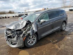 Salvage cars for sale at Columbia Station, OH auction: 2020 Chrysler Pacifica Limited