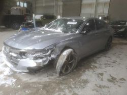 Salvage cars for sale at Kansas City, KS auction: 2022 Honda Accord Sport