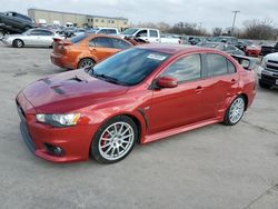 Mitsubishi evo salvage cars for sale: 2015 Mitsubishi Lancer Evolution GSR