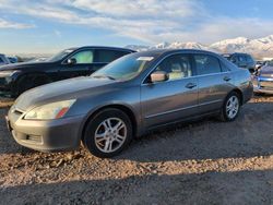 Salvage cars for sale at Magna, UT auction: 2007 Honda Accord EX