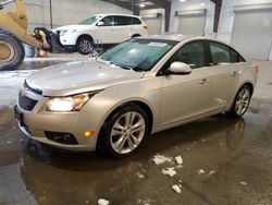 Chevrolet salvage cars for sale: 2014 Chevrolet Cruze LTZ