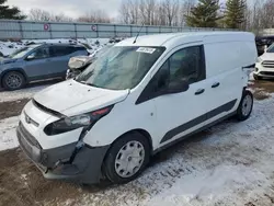 Salvage trucks for sale at Davison, MI auction: 2017 Ford Transit Connect XL