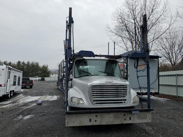 2013 Freightliner M2 Car Carrier Truck With Car Carrier Trailer