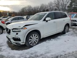 Salvage cars for sale at North Billerica, MA auction: 2016 Volvo XC90 T6