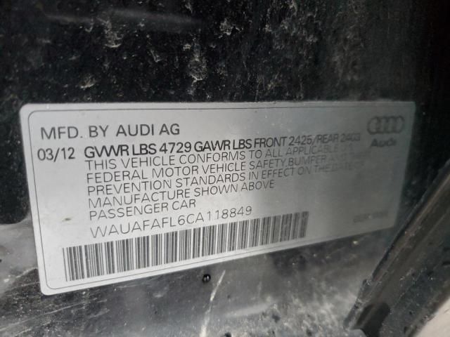 2012 Audi A4 Premium