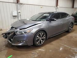 Salvage cars for sale at Pennsburg, PA auction: 2016 Nissan Maxima 3.5S