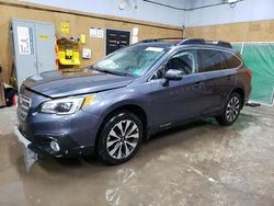 Salvage cars for sale at Kincheloe, MI auction: 2016 Subaru Outback 2.5I Limited