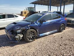 Salvage cars for sale at Phoenix, AZ auction: 2017 Subaru WRX Limited