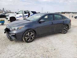 Salvage cars for sale at New Braunfels, TX auction: 2019 KIA Forte FE