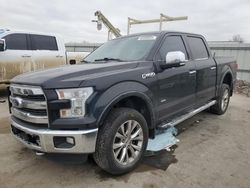 Salvage trucks for sale at Kansas City, KS auction: 2016 Ford F150 Supercrew