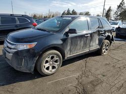 Salvage cars for sale at Denver, CO auction: 2011 Ford Edge SEL