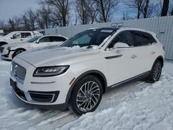 Lincoln Vehiculos salvage en venta: 2019 Lincoln Nautilus Reserve