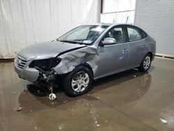 Salvage cars for sale at Central Square, NY auction: 2010 Hyundai Elantra Blue