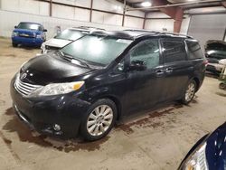 Salvage cars for sale at Lansing, MI auction: 2011 Toyota Sienna XLE