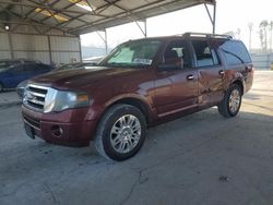 Salvage cars for sale at Cartersville, GA auction: 2012 Ford Expedition EL Limited