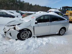 Salvage cars for sale at Lyman, ME auction: 2018 Toyota Prius