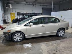 Salvage cars for sale at Candia, NH auction: 2008 Honda Civic LX