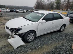 Salvage cars for sale at auction: 2002 Toyota Camry LE