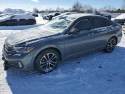 Salvage cars for sale at auction: 2024 Volkswagen Jetta Comfortline