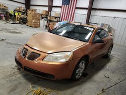 Pontiac salvage cars for sale: 2006 Pontiac G6 GT