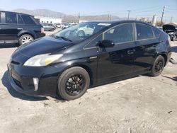 Salvage cars for sale at Sun Valley, CA auction: 2013 Toyota Prius