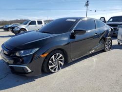 Honda salvage cars for sale: 2019 Honda Civic LX