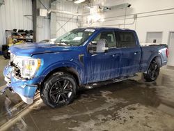 Salvage cars for sale at Ottawa, ON auction: 2022 Ford F150 Supercrew