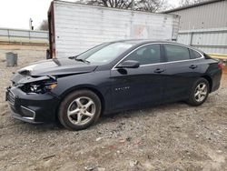 Chevrolet salvage cars for sale: 2018 Chevrolet Malibu LS