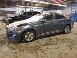 Salvage cars for sale at Wheeling, IL auction: 2014 KIA Optima Hybrid