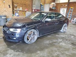 Salvage cars for sale at Ebensburg, PA auction: 2013 Audi S4 Premium Plus