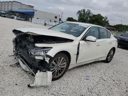 Infiniti q50 Vehiculos salvage en venta: 2019 Infiniti Q50 Luxe