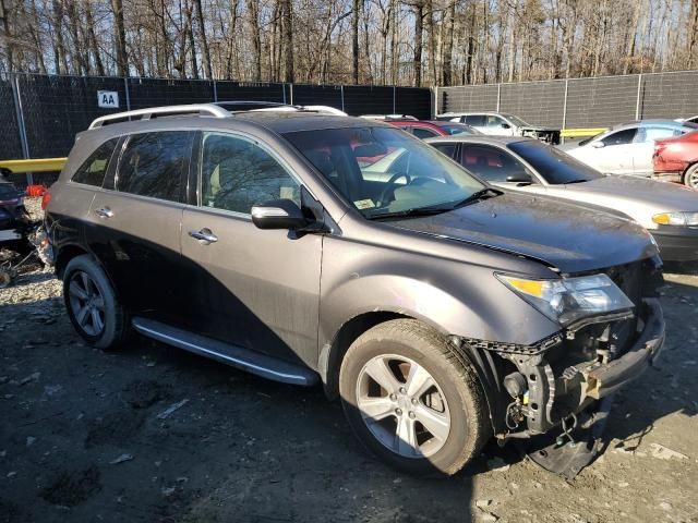 2012 Acura MDX Technology