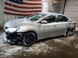 Salvage cars for sale at Lyman, ME auction: 2017 Nissan Sentra S