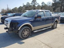 Salvage cars for sale at Savannah, GA auction: 2009 Ford F150 Supercrew