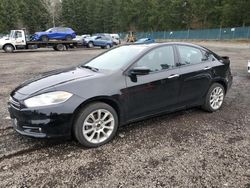 Dodge salvage cars for sale: 2013 Dodge Dart Limited