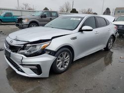 Carros salvage a la venta en subasta: 2020 KIA Optima LX