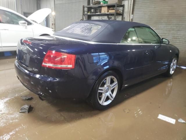 2007 Audi A4 2.0T Cabriolet