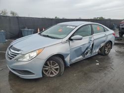 Salvage cars for sale at Orlando, FL auction: 2014 Hyundai Sonata GLS